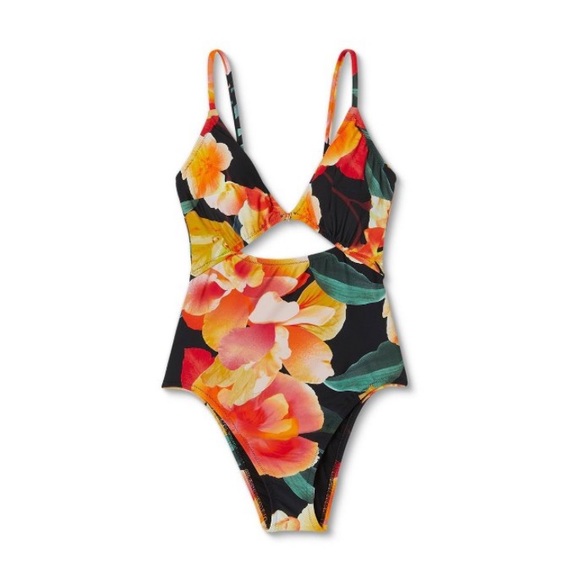 Shade & Shore keyhole front one piece swimsuit - Picture 6 of 8